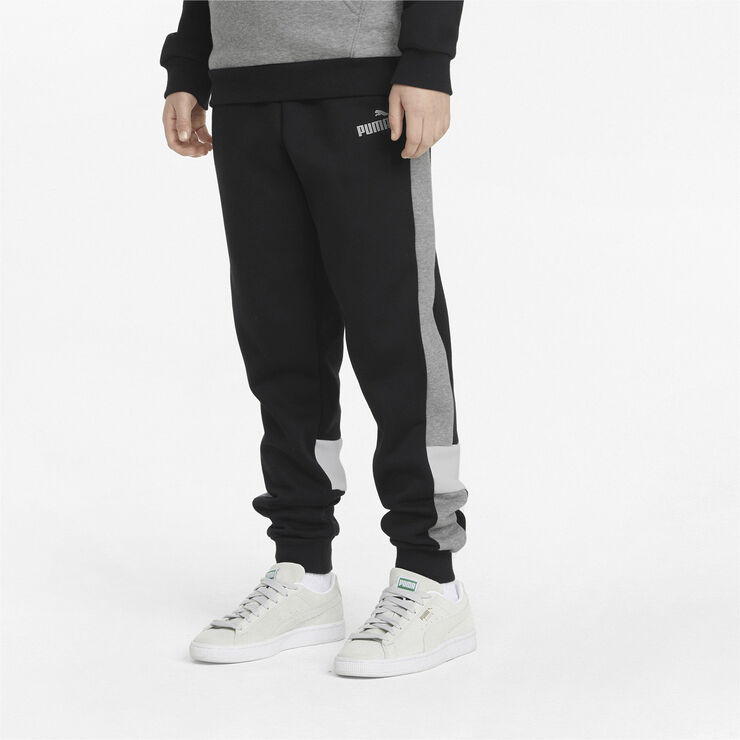 Puma Essentials  Colourblock joggingbukser Sort
