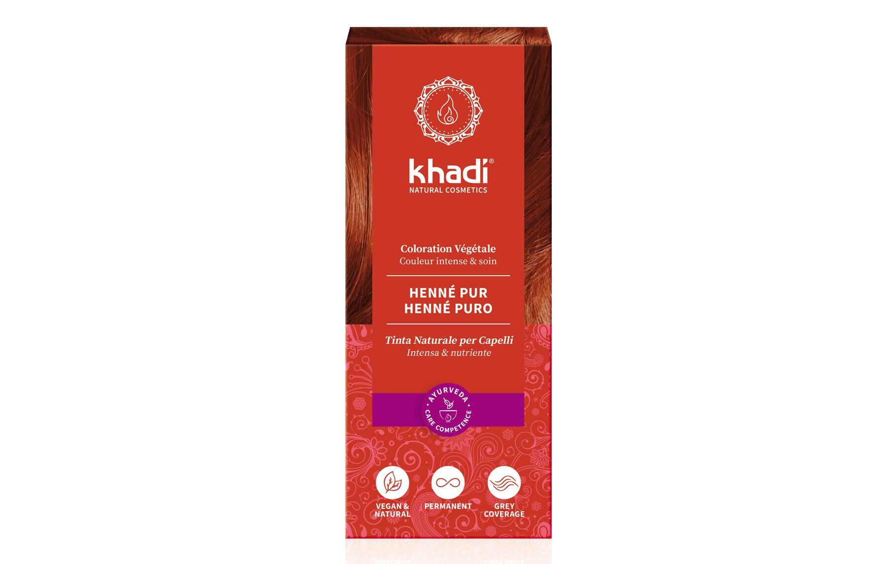 Pflanzenhaarfarbe Reines Henna 100 gIntensive Pflanzenfarbe Rot