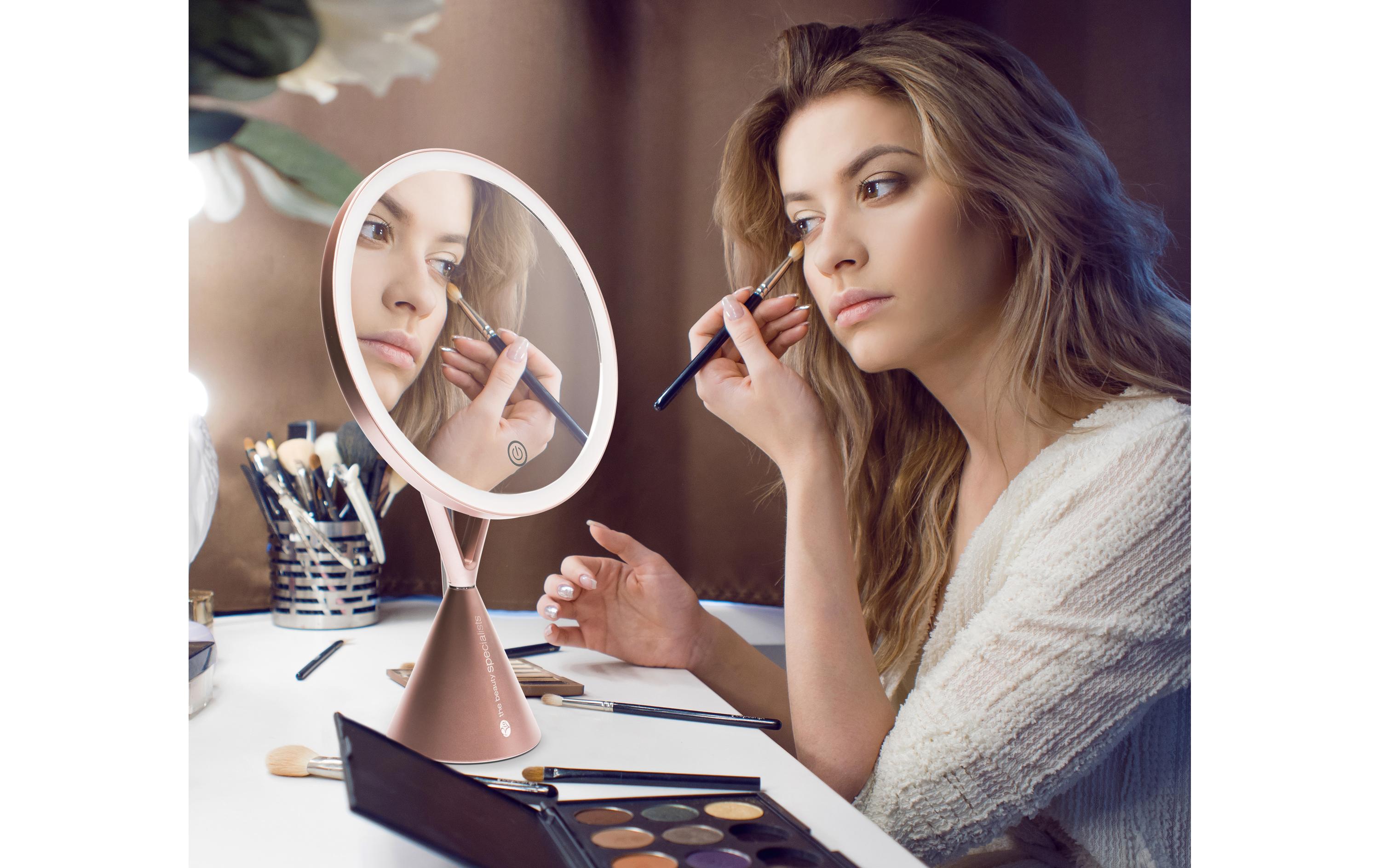 Kosmetikspiegel HD Illuminated Makeup Mirror RosegoldSchminkspiegel