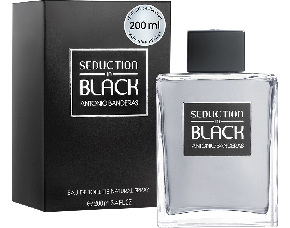 PERFUME ANTÓNIO BANDERAS HOMEM BLACK LEVA 200ML PAGA 100ML