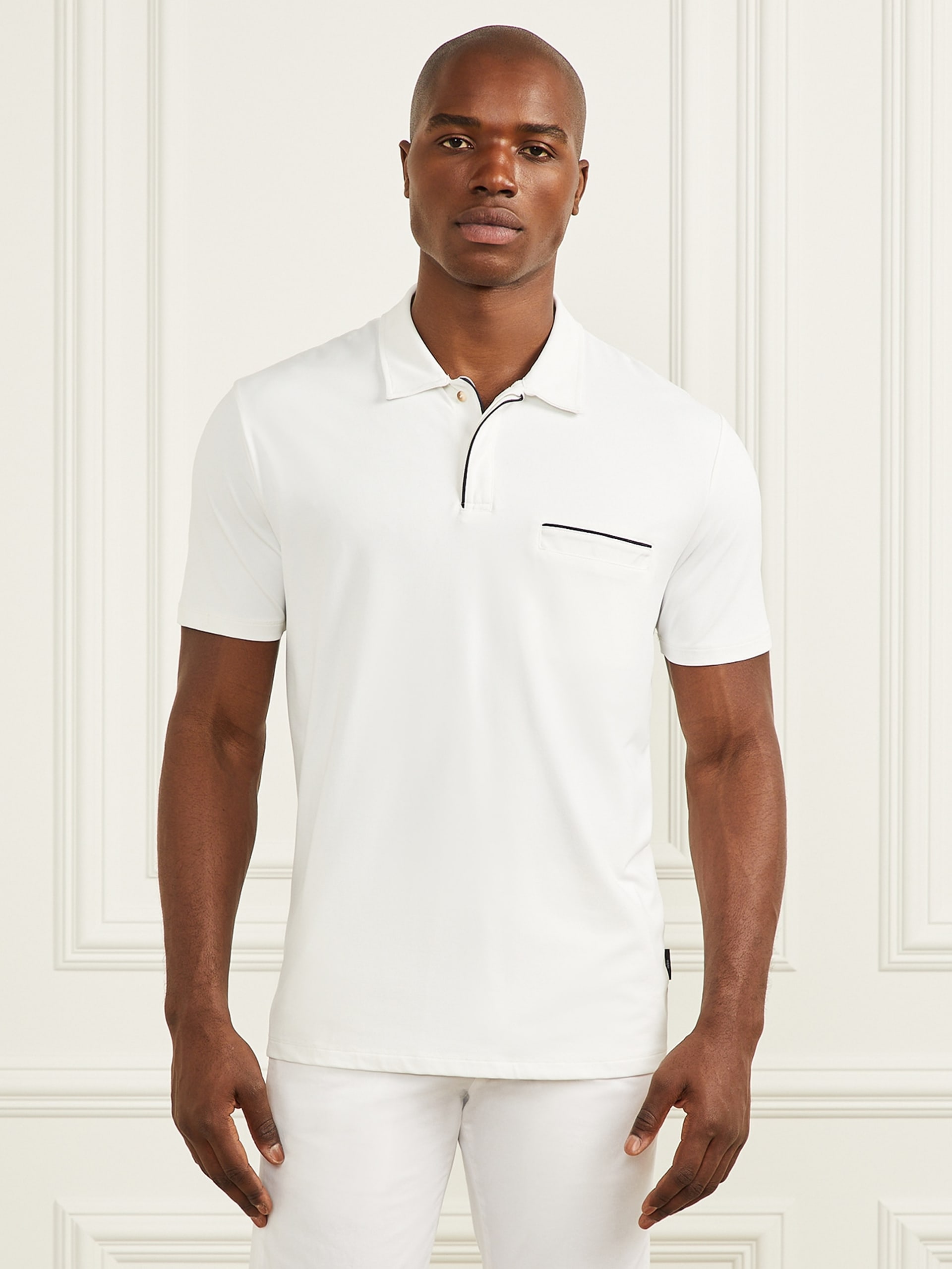 Camisa polo formal de alto desempenho