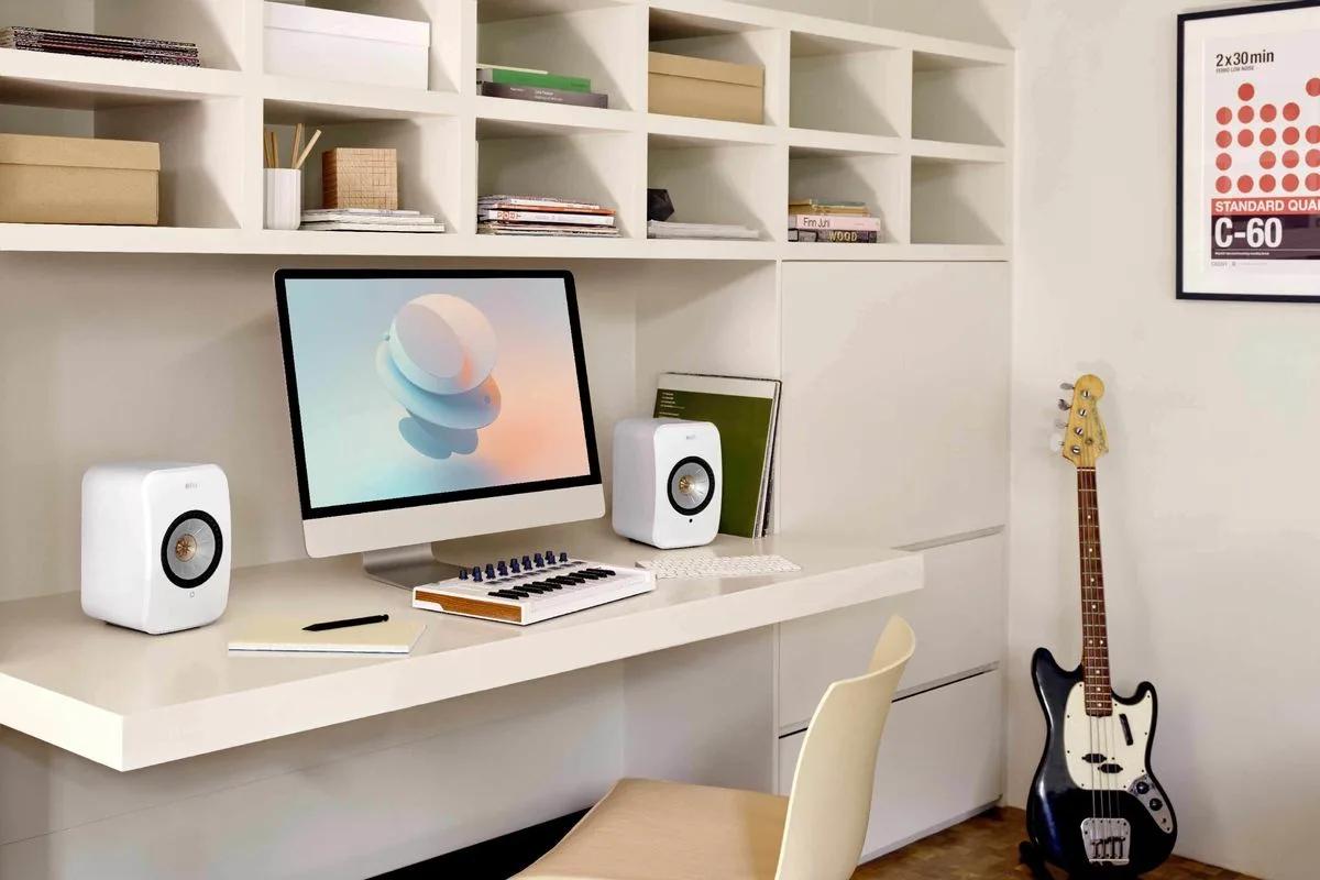 KEF LSX 2 Blanc Enceintes sans fil hi-fi