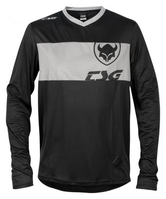 Maillot Manches Longues TSG Waft Noir/Gris