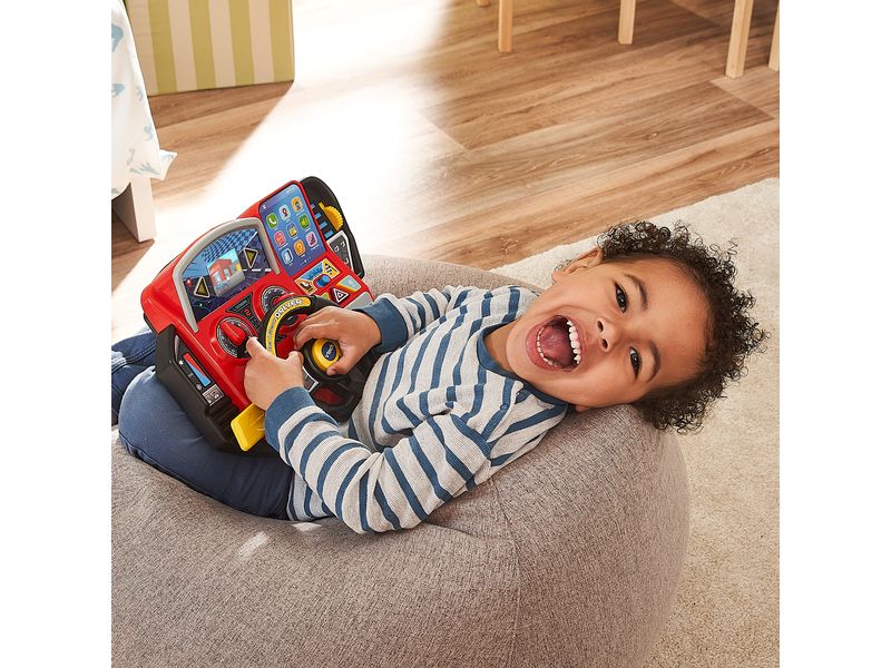 Vtech Abenteuer Lernlenkrad Farbenfrohes und realistisches Spielzeuglenkrad