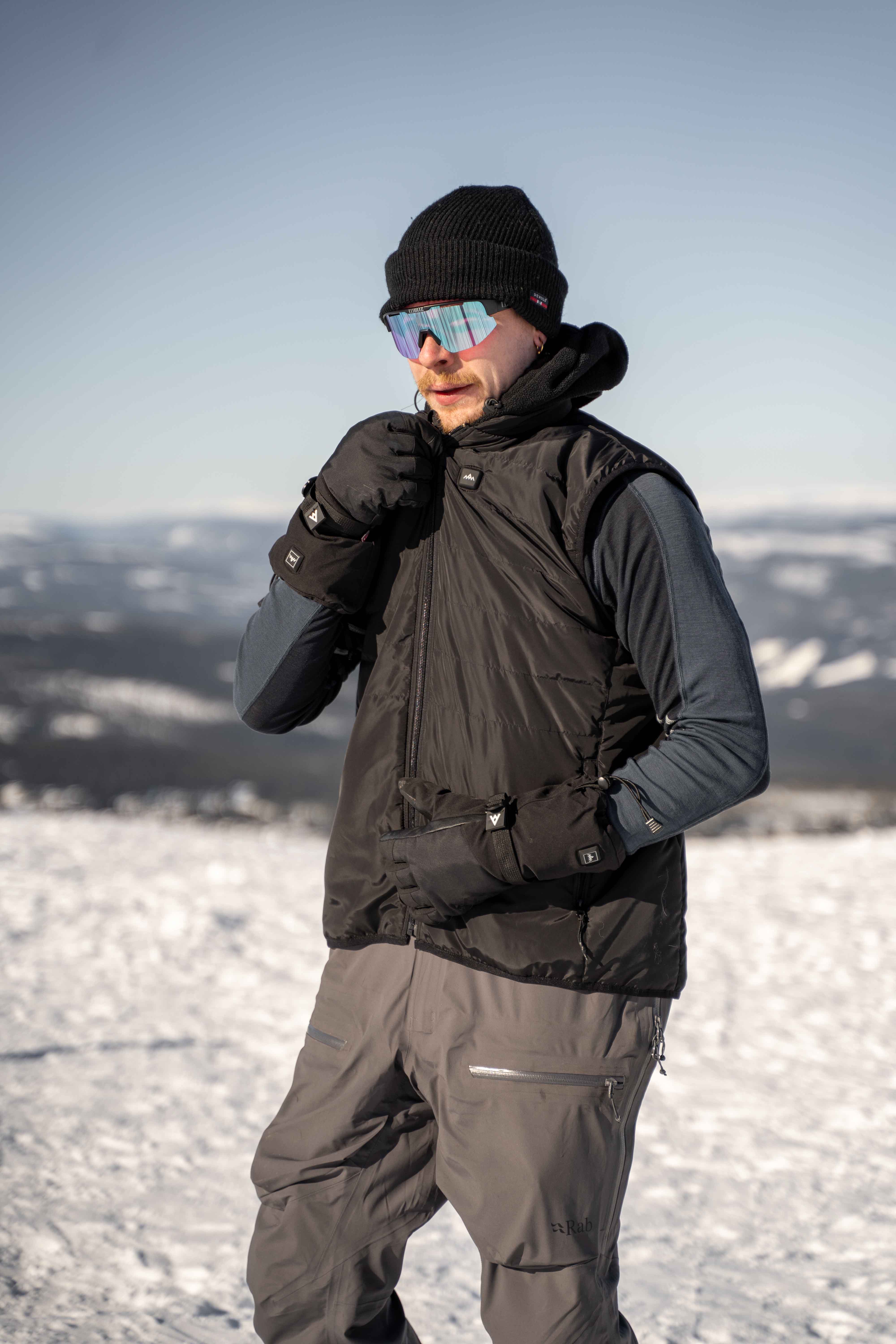Heated Everyday Vest Herre Svart