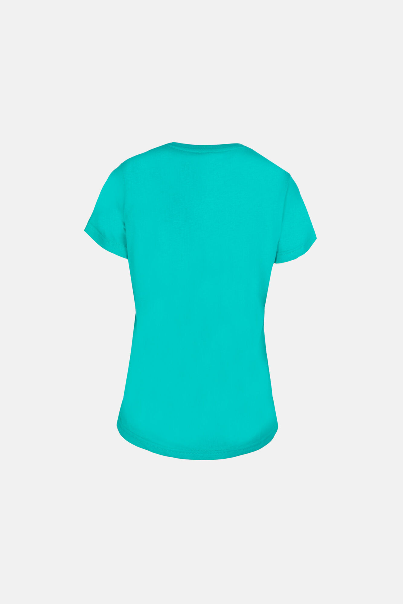 Camiseta Bailo de algodão de manga curta - turquesa