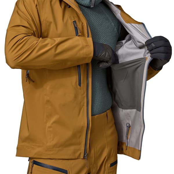 Veste de ski PATAGONIA M'S STORMSTRIDE JACKET RAPTOR BROWN