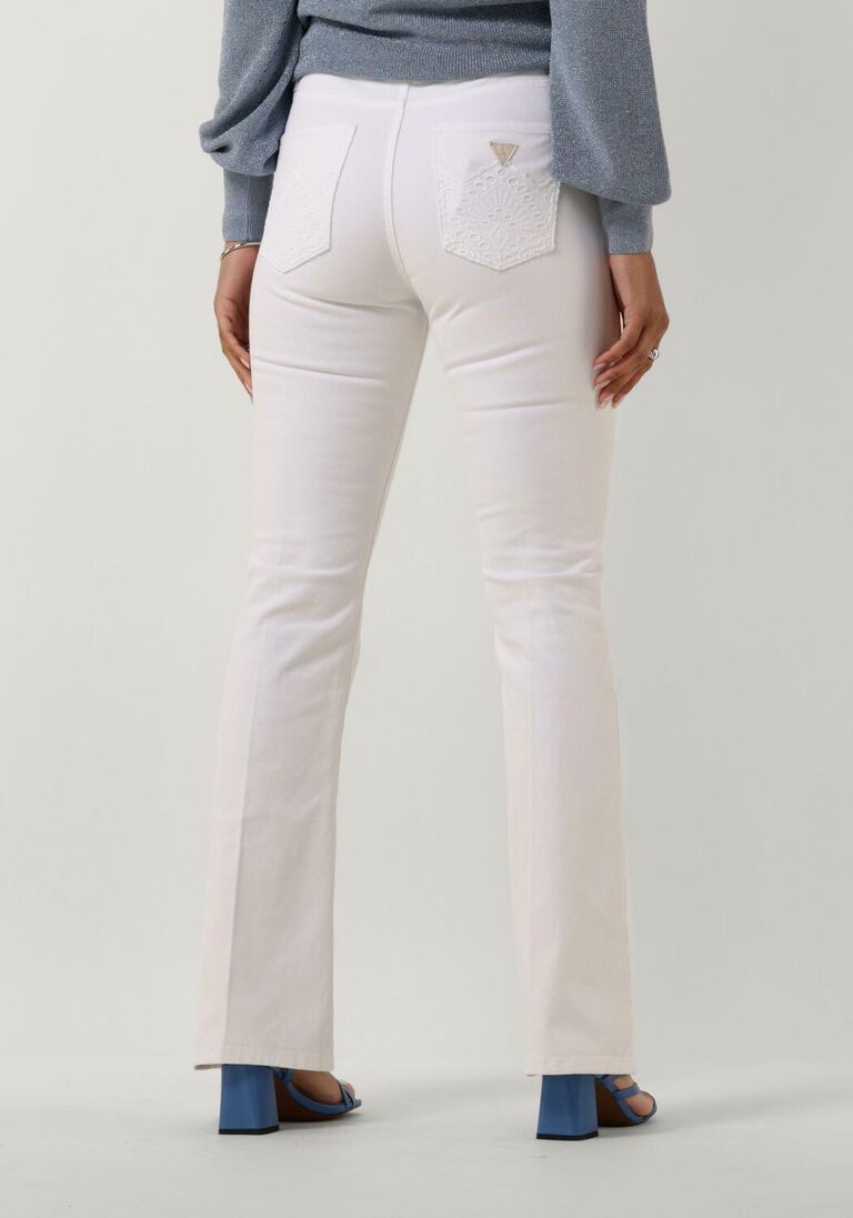 GUESS witte guess flared jeans sexy flare