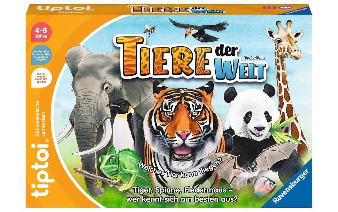 Spiel »tiptoi tiptoi – Tiere der Welt«