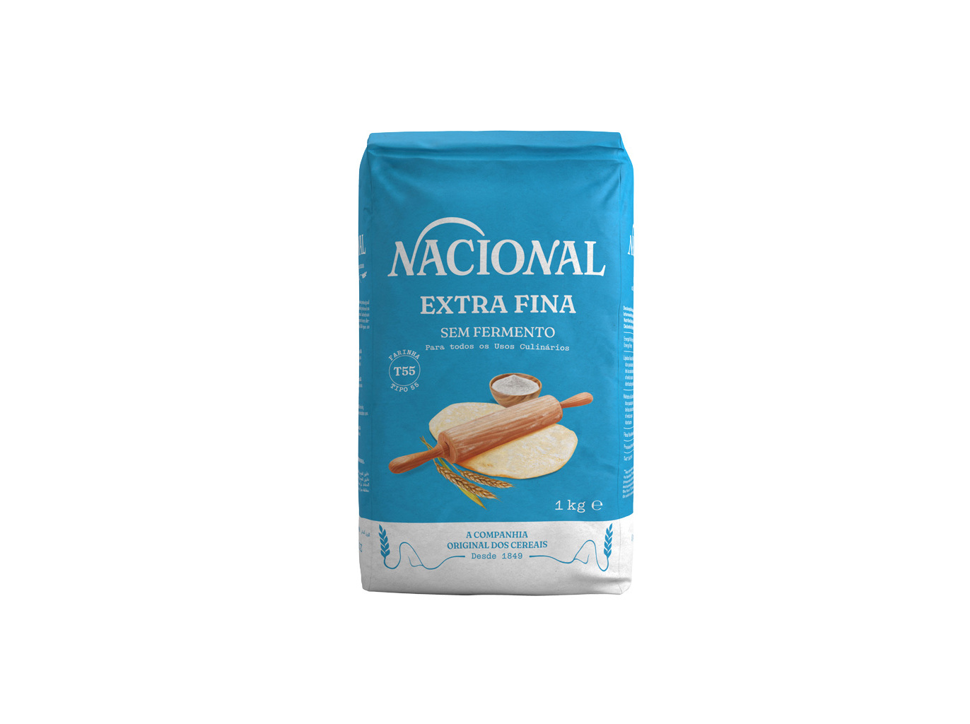 FARINHA DE TRIGO NACIONAL EXTRA FINA 1KG