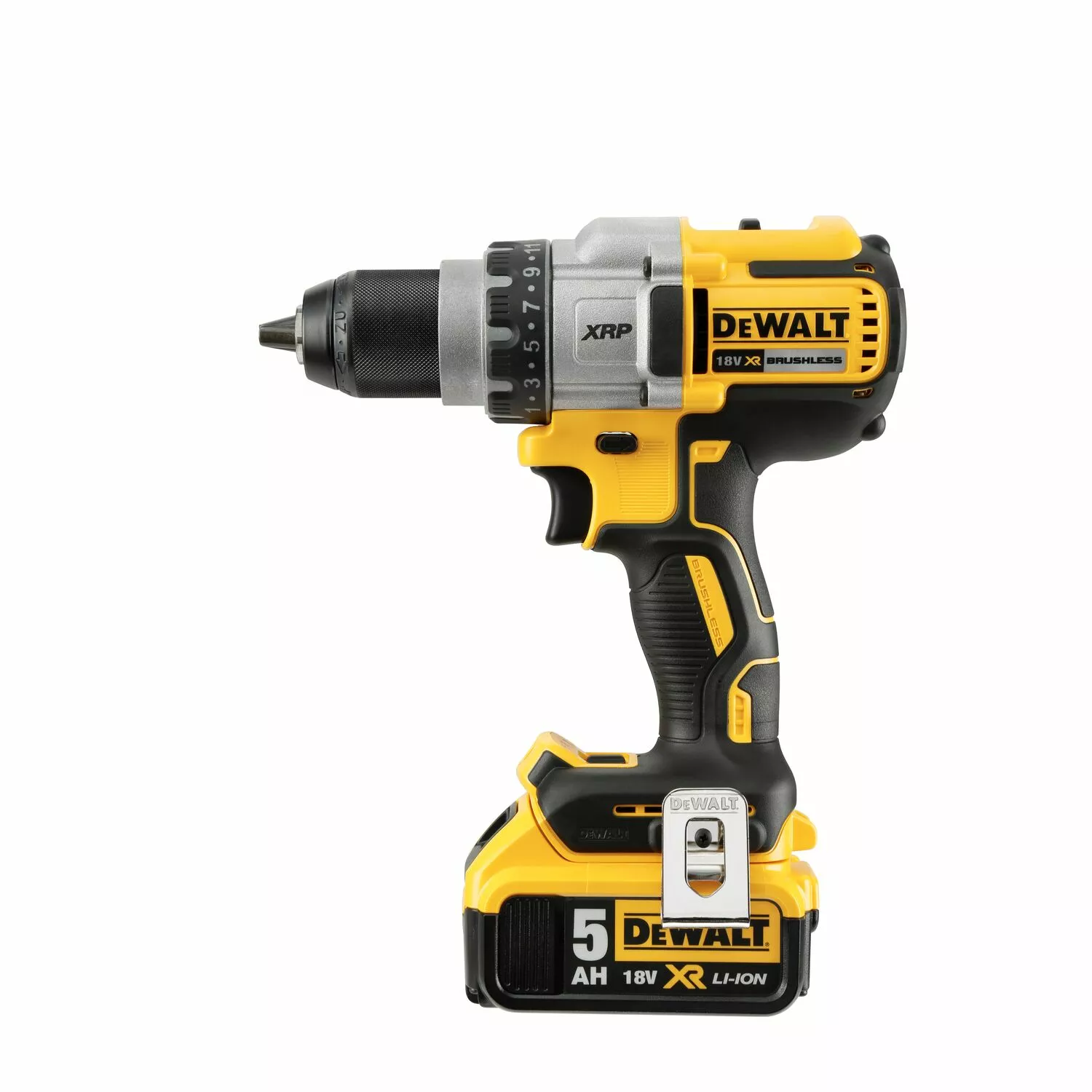 DeWALT DCD991P2 18V Li-Ion accu schroef-/boormachine set (2x 5.0Ah accu) in koffer - koolborstelloos