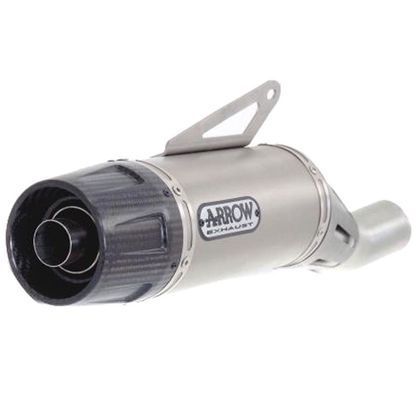 Silencieux Arrow Jet race titane embout carbone