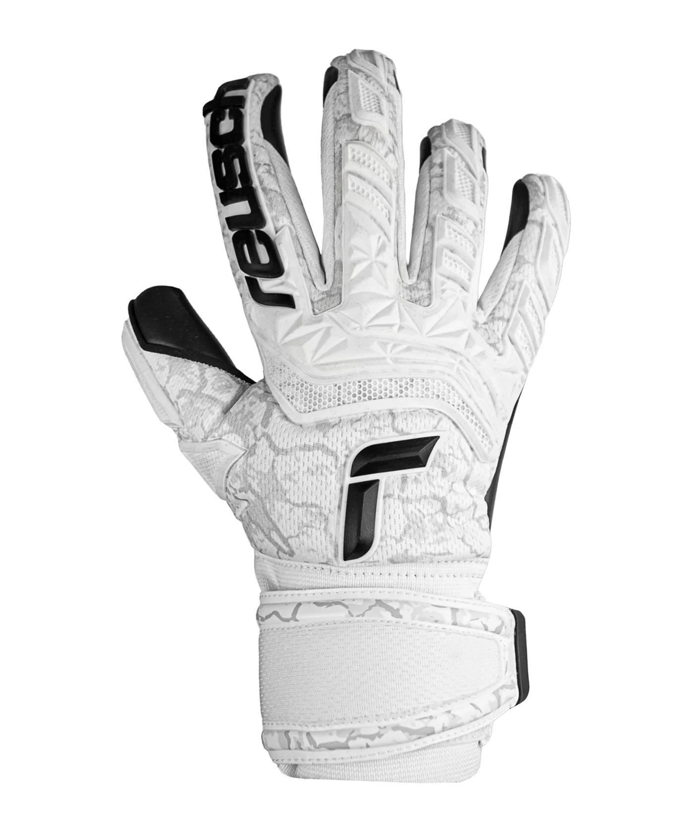 Reusch Attrakt Freegel Infinity TW-Handschuhe Weiss Schwarz F1101