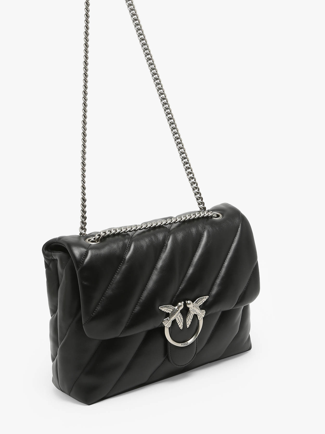 sac port paule Love bag puff cuir PINKO