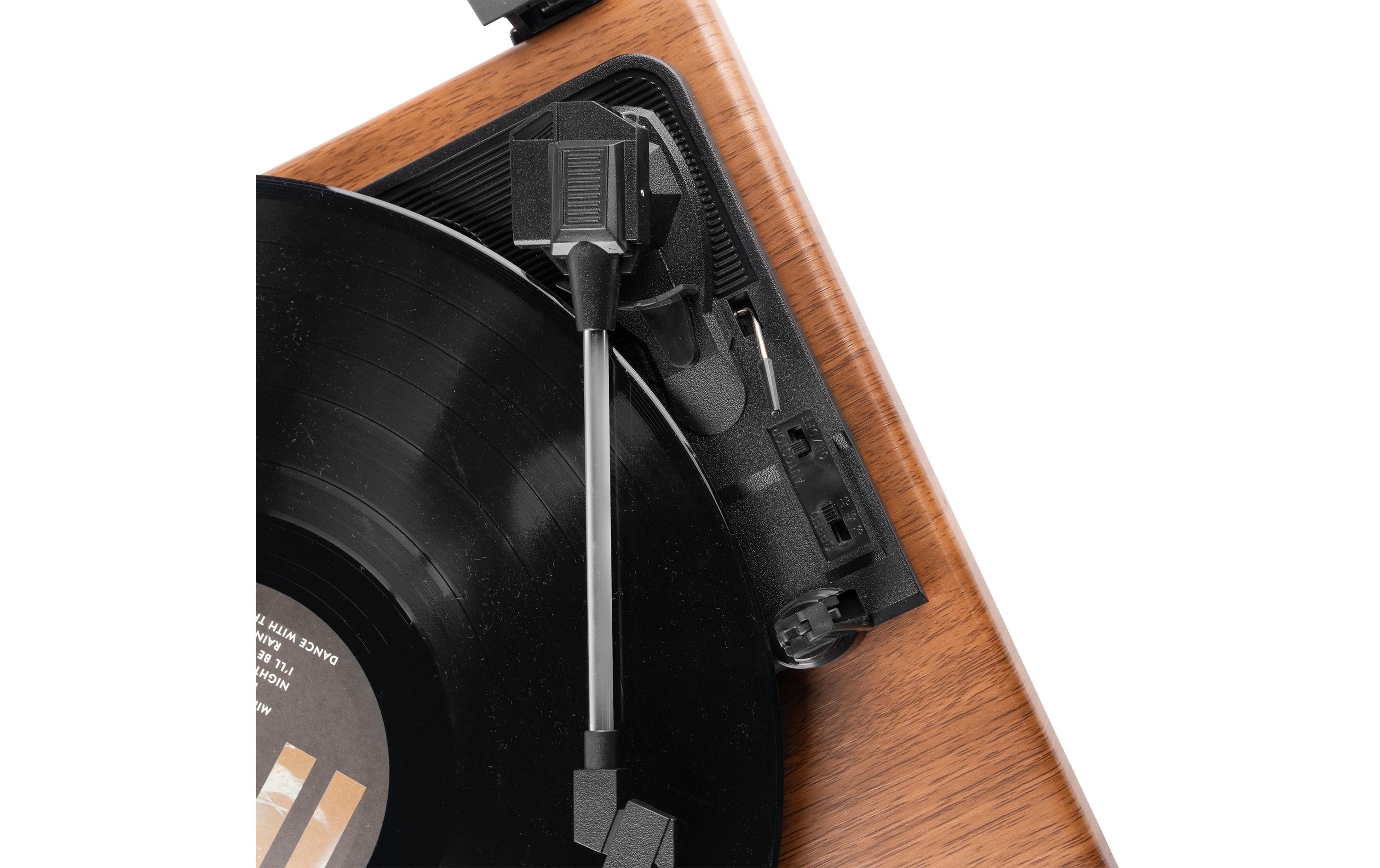 Plattenspieler mit Bluetooth RP112L DunkelbraunPlattenspieler mit Bluetooth-Streaming