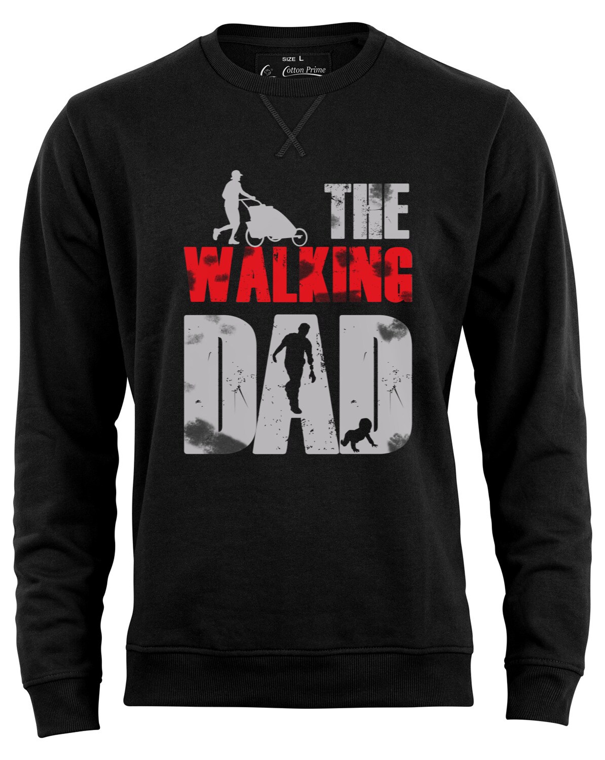 Cotton Prime® Sweatshirt Walking Dad