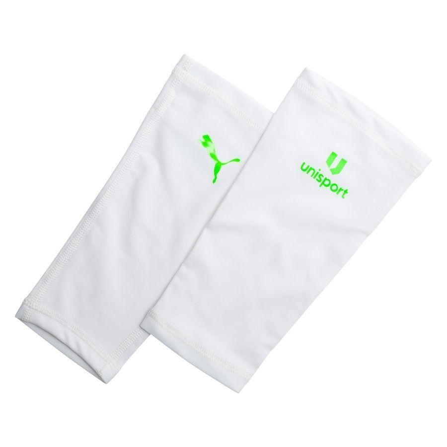 Kjellerup IF PUMA X Unisport Benskinner Ultra Flex Sleeve - Blanc/Vert/Noir