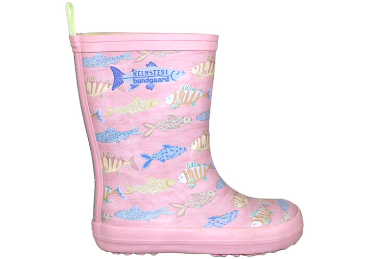 BUNDGAARD CHARLY FISH POND CORAL PINK RAINBOOT