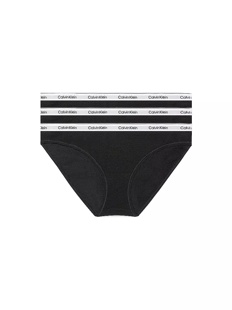 CALVIN KLEIN String 3er Pack multi grau