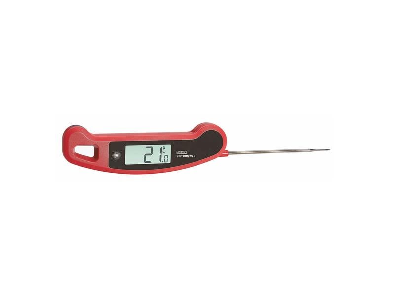 TFA Dostmann Einstichthermometer THERMO JACK GOURMET, Rot Profi Küchenthermometer