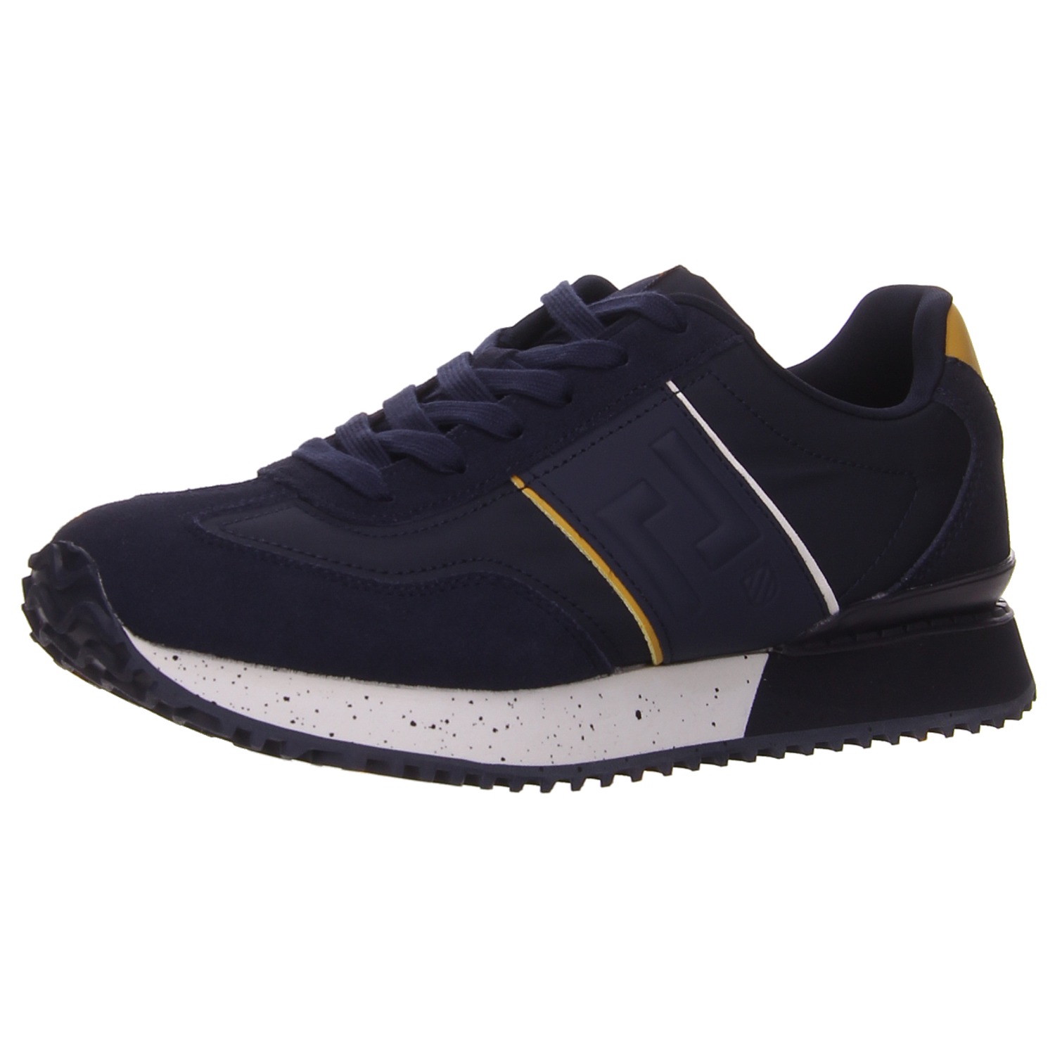 HBH Herrenschnürschuh blau blau