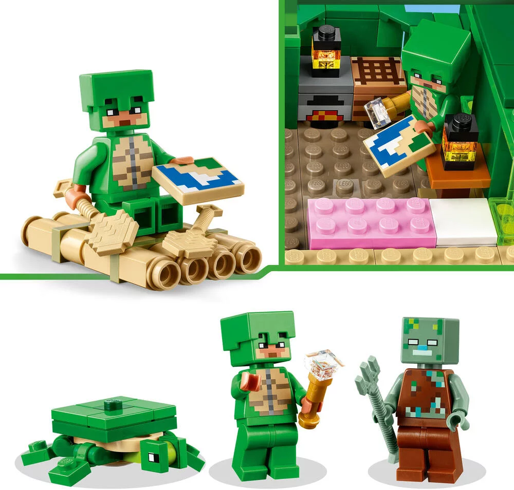 LEGO®MINECRAFT™ 21254 - LA MAISON DE LA PLAGE DE LA TORTUE