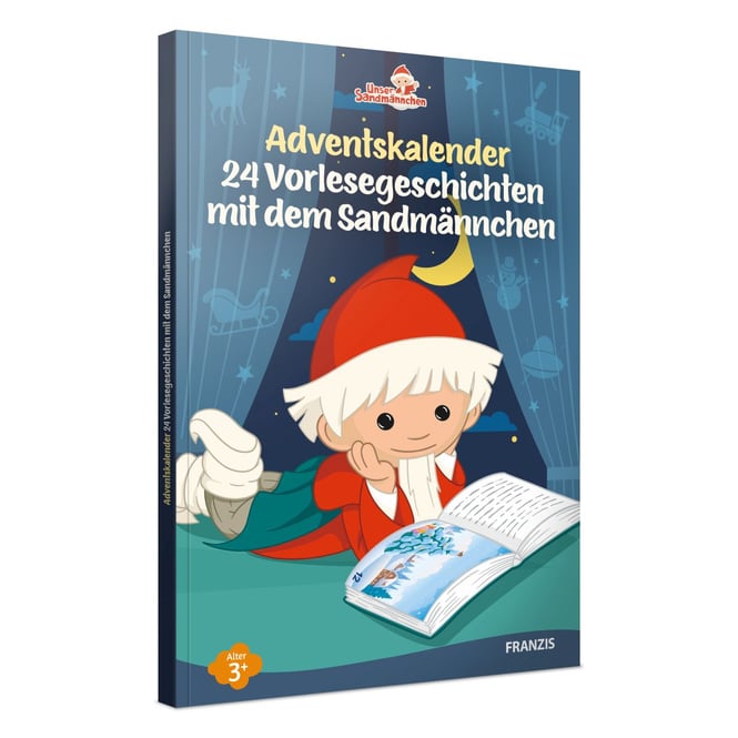 Adventskalender Buch - Sandmann - 24 Vorlesegeschichten