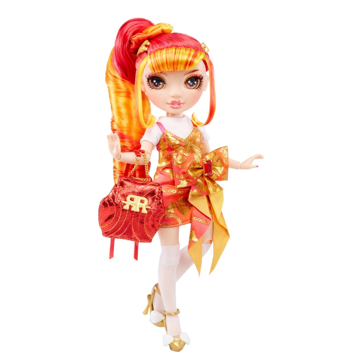 Rainbow High poupée junior Laurel De'Vious orange