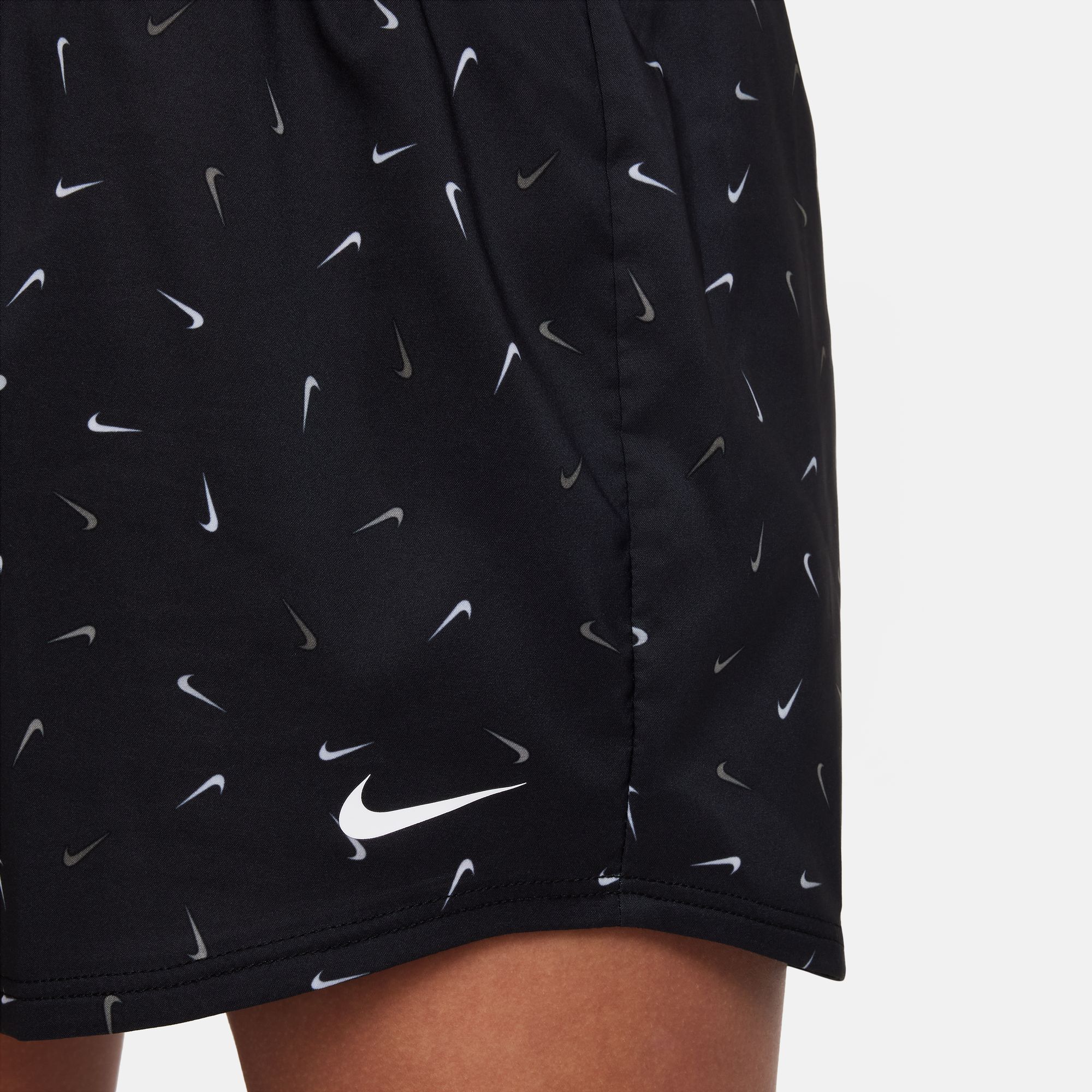 Dri-FIT One High-Waisted Shorts Jente Black/White