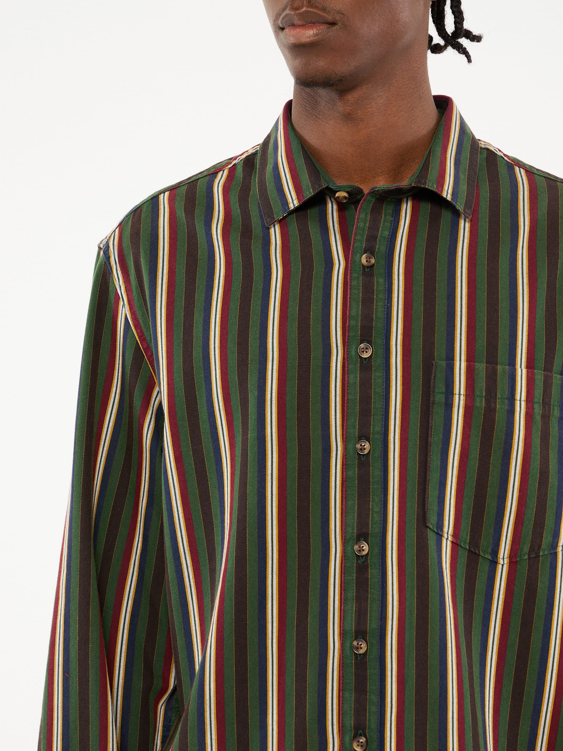 Camisa listrada ecológica GUESS Originals