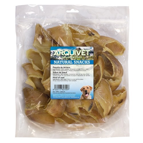 Casco de cachorro natural, sabor de carne