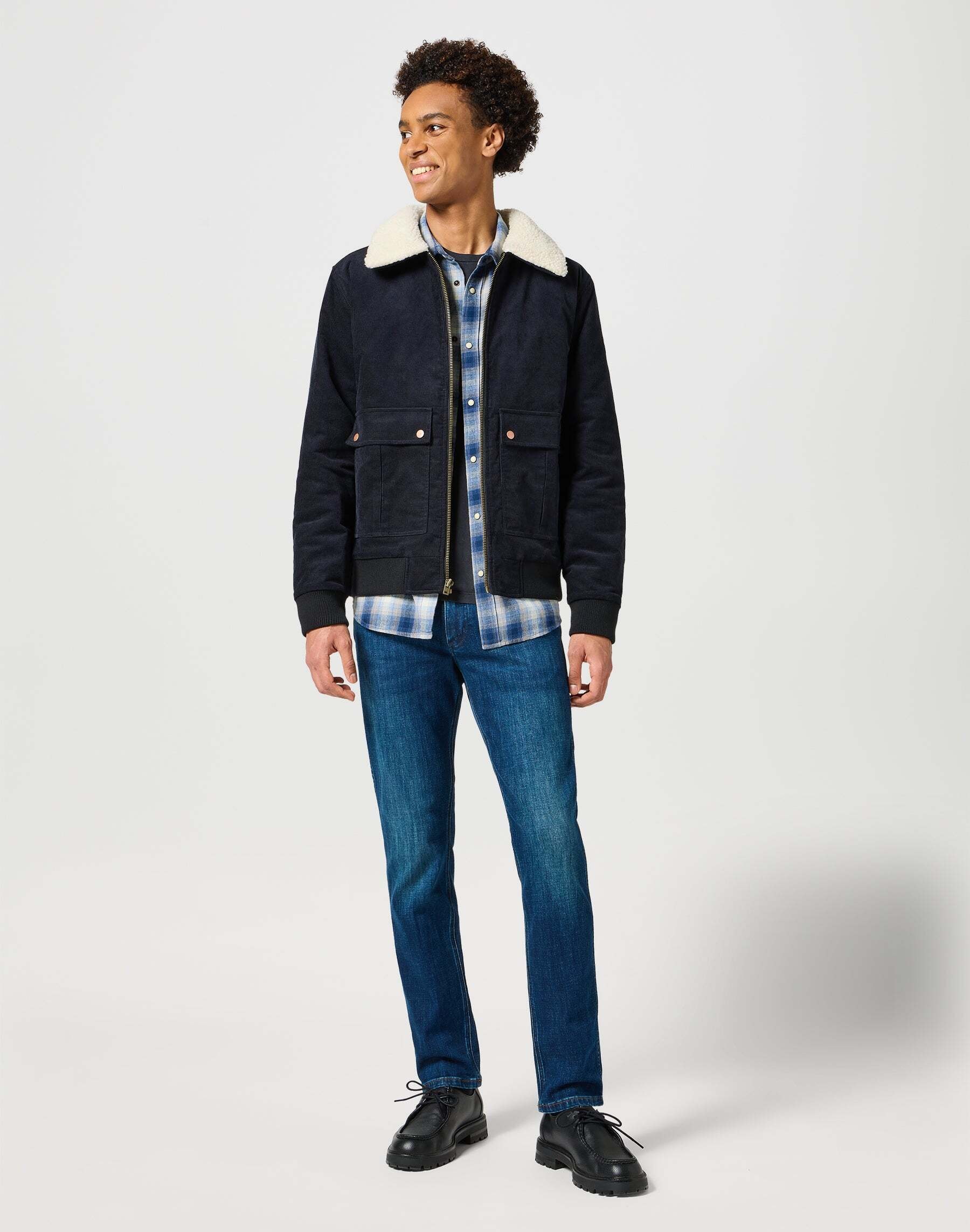 Wrangler Kurzjacke »WRANGLER Jacke Corduroy Aviator«