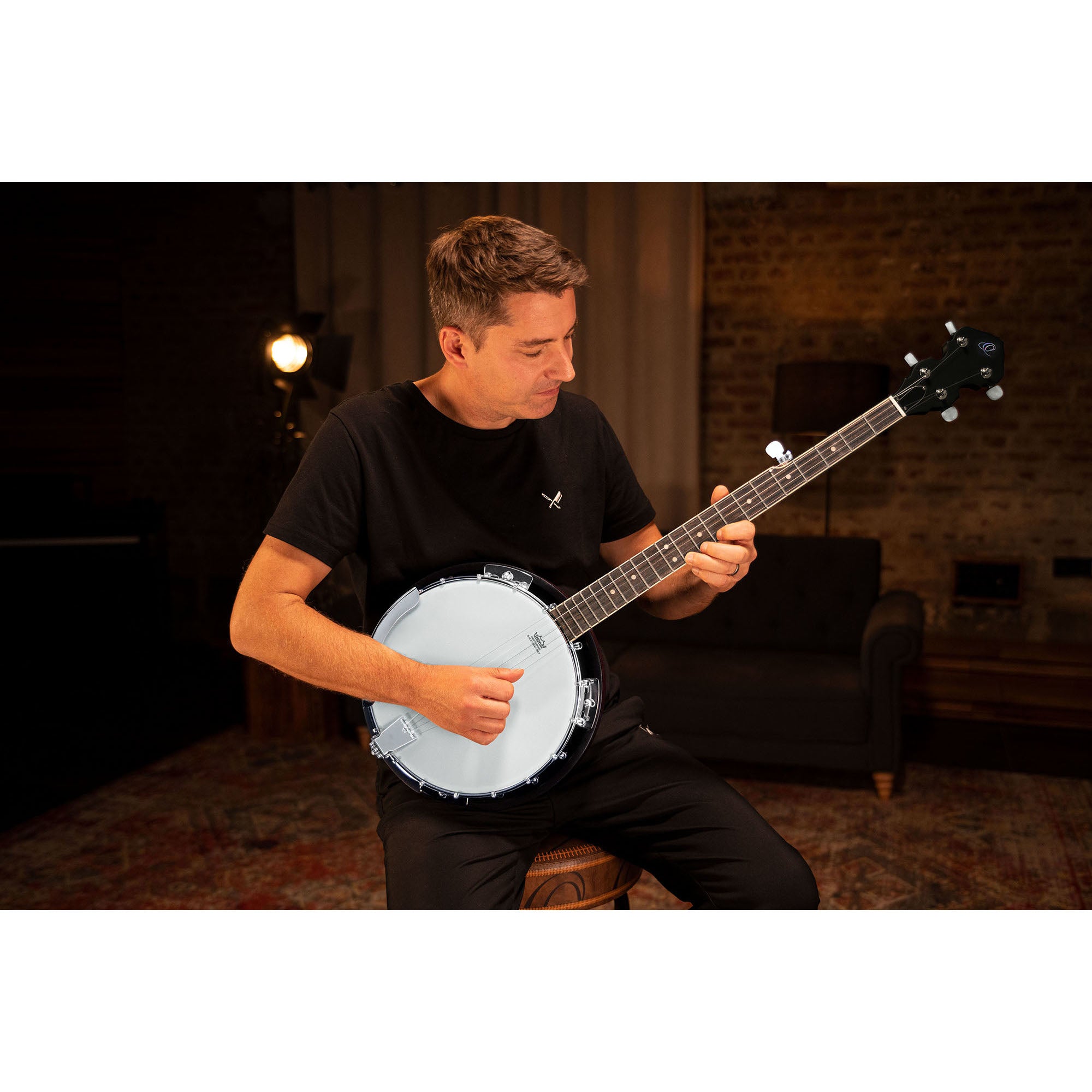 Ortega Americana Series OBJ150-WB 5-string Banjo vijfsnarige banjo