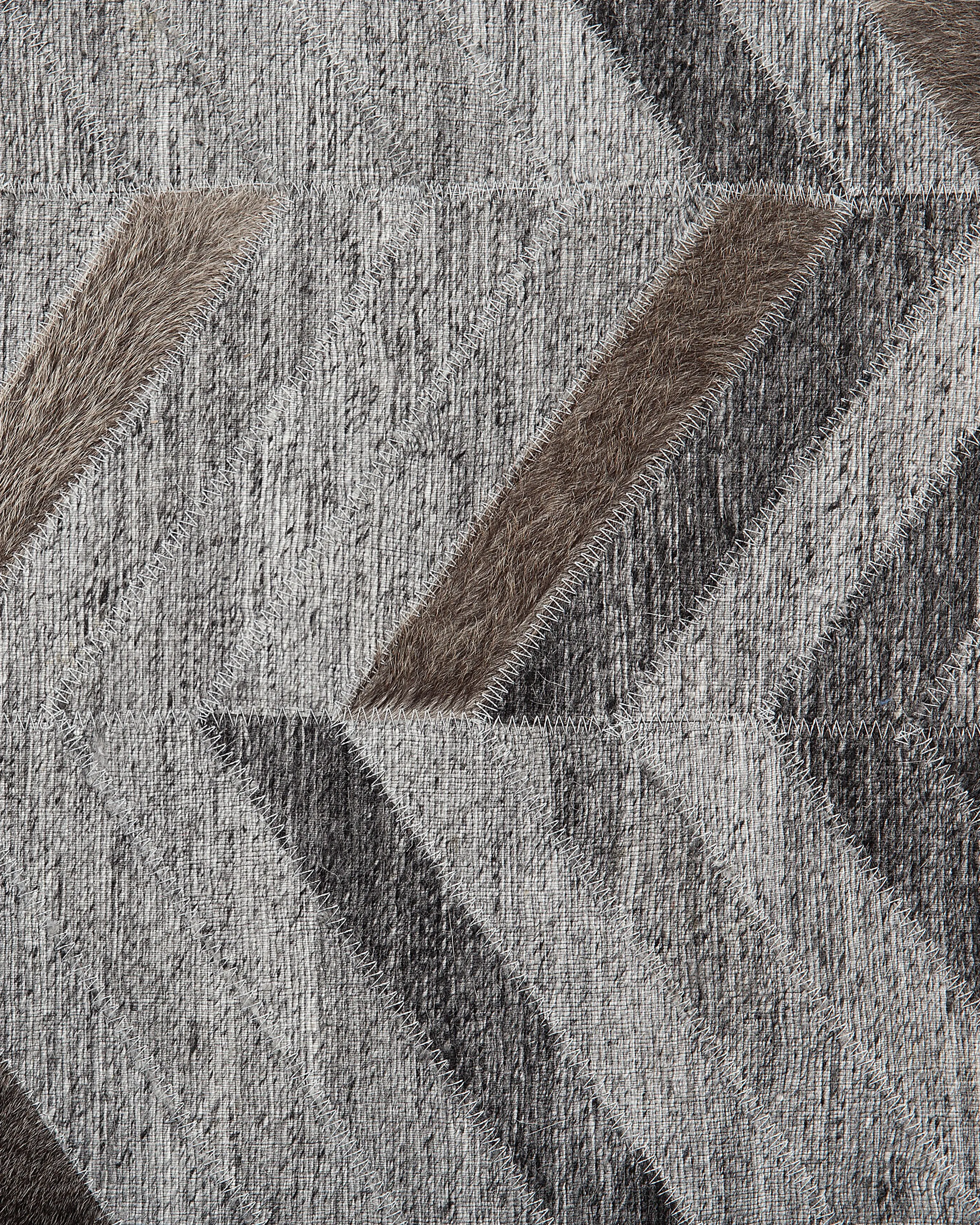 Vloerkleed ARKUM Grijs 140 x 200 cm