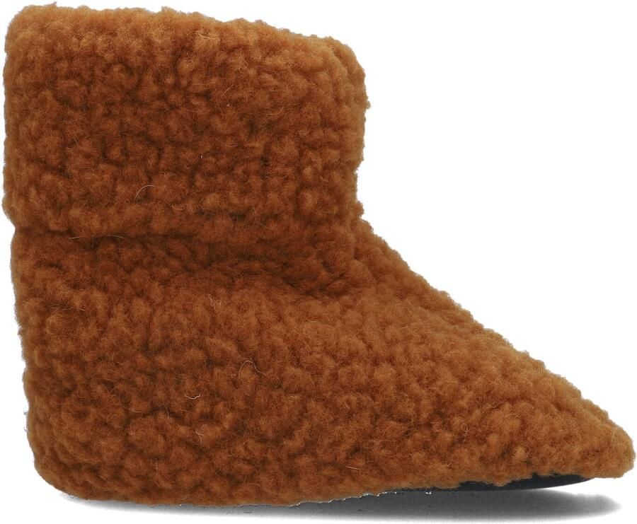 ALWERO Bruine Pantoffels Sloffen Standard Uni Junior