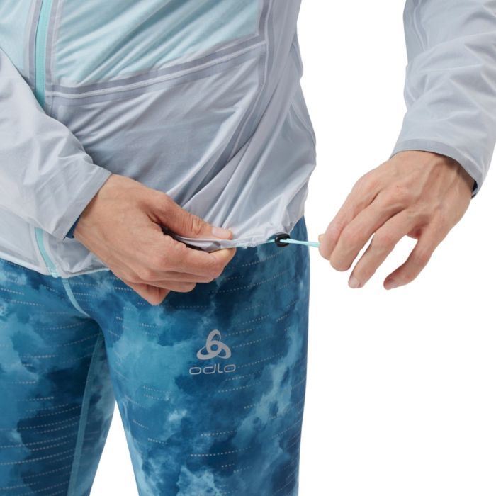 Odlo Dame Jakker Jacket Dual Dry Waterproof Grå