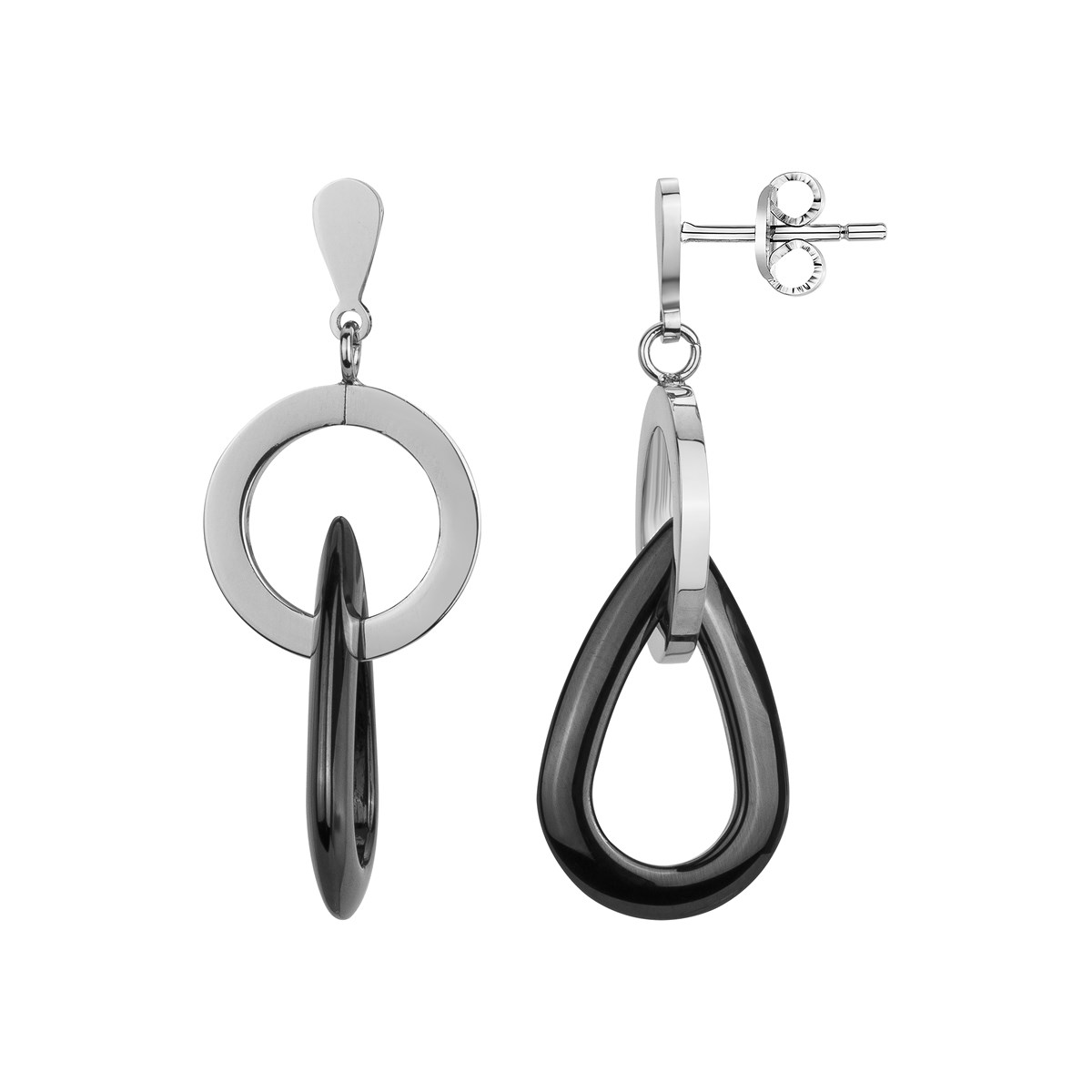 Boucles d'oreilles pendantes en Acier 316L