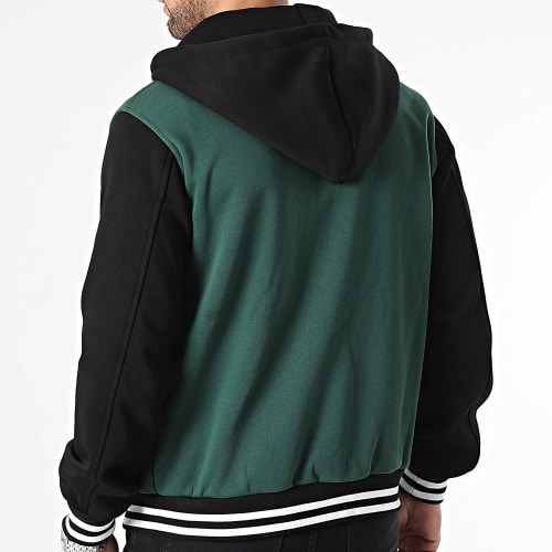 Veste Bomber Vert Noir