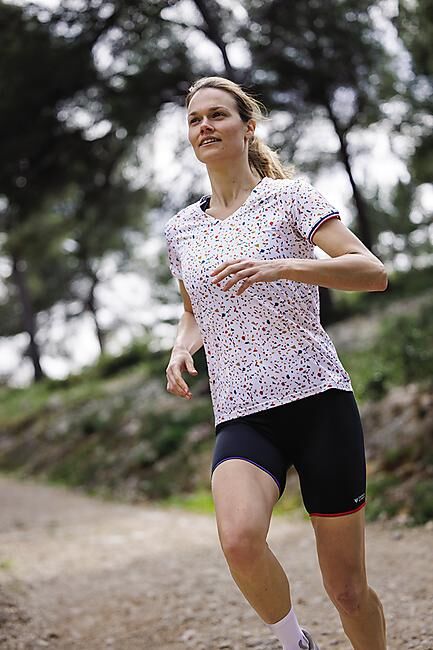 COUREUR DU DIMANCHE - TEE SHIRT TERRAZZO W