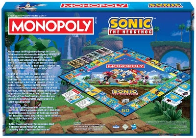 Winning Moves Sonic the Hedgehog Spill