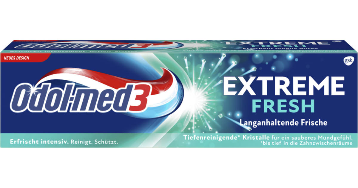 Odol-med3 Zahncreme Extreme Fresh