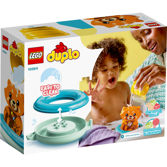 Jouet de bain - le panda rouge flottant LEGO Duplo 10964