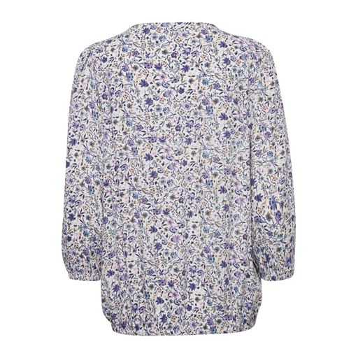 Fransa Blomsterprint Bluse, Birch Mix, S