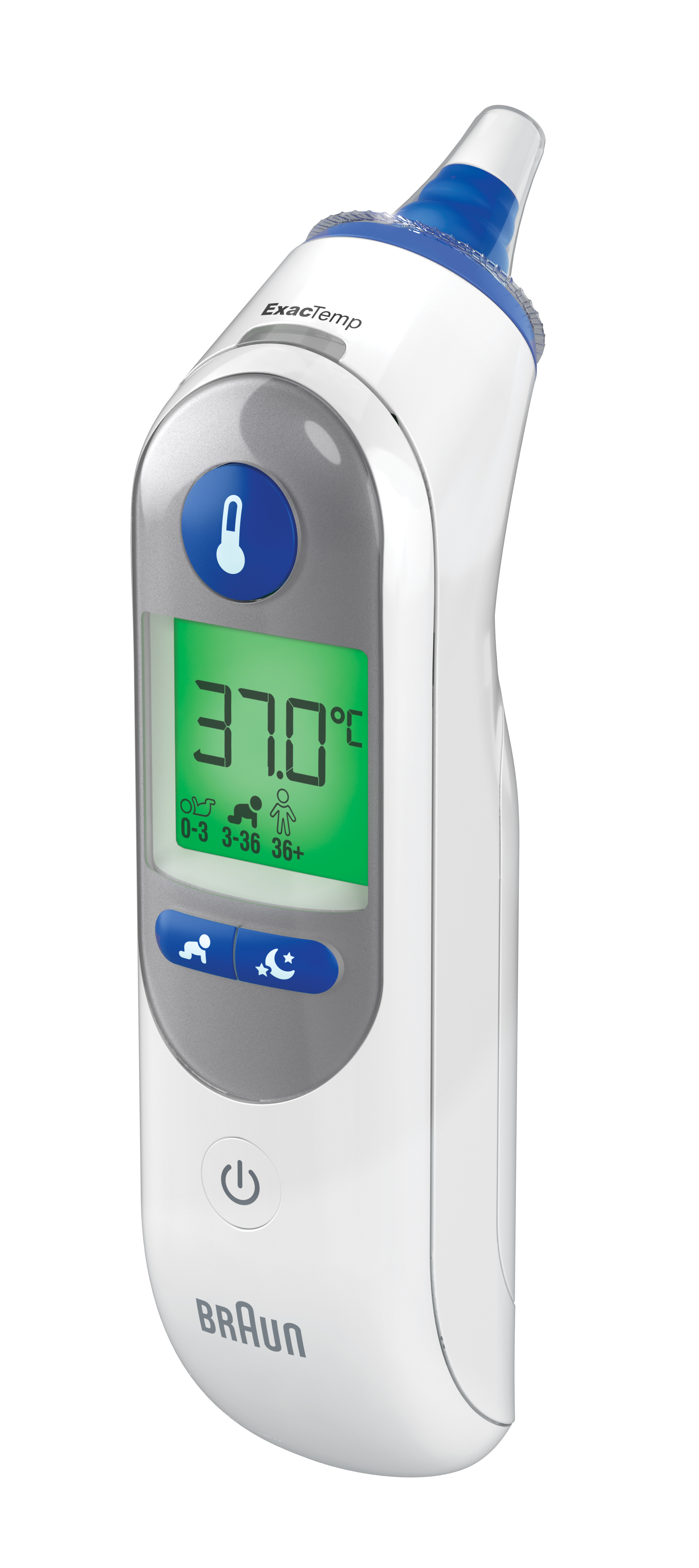 BRAUN ThermoScan 7 + IRT 6525<br>1 Stück, mit AgePrecision und Nacht Modus