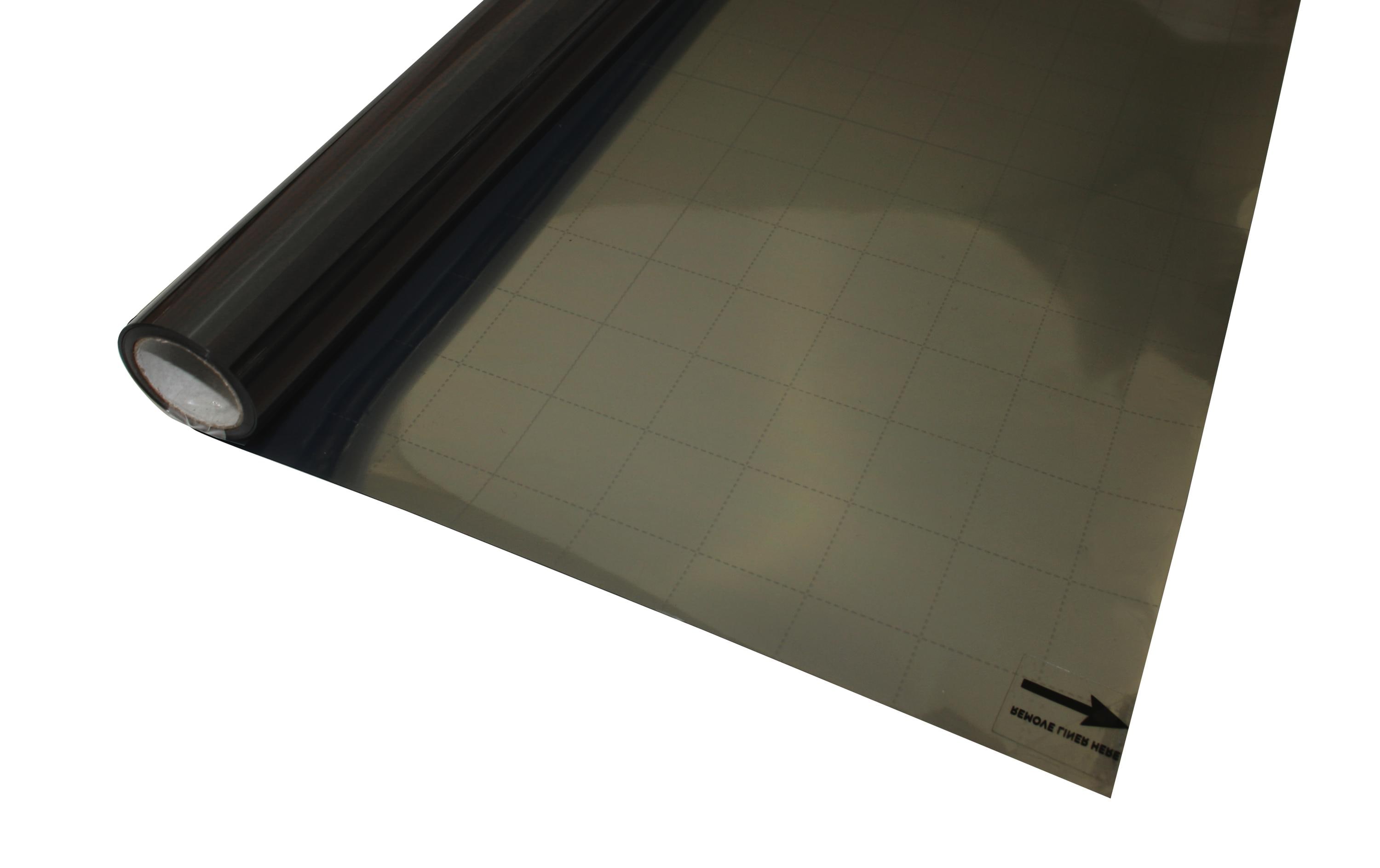 Fensterfolie UV-Schutz 45 x 150 cm, SchwarzStatisch haftende Fensterfolie