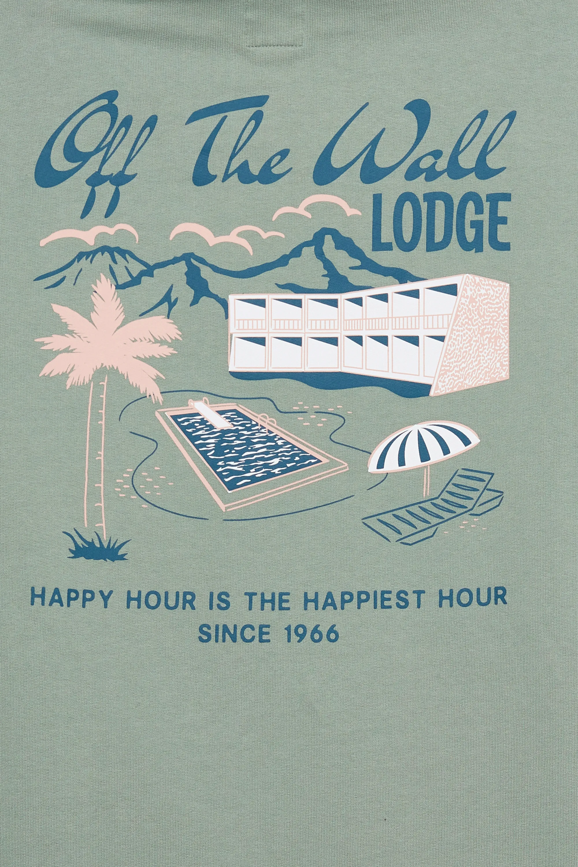 VANS hoodie LODGE PO Vert