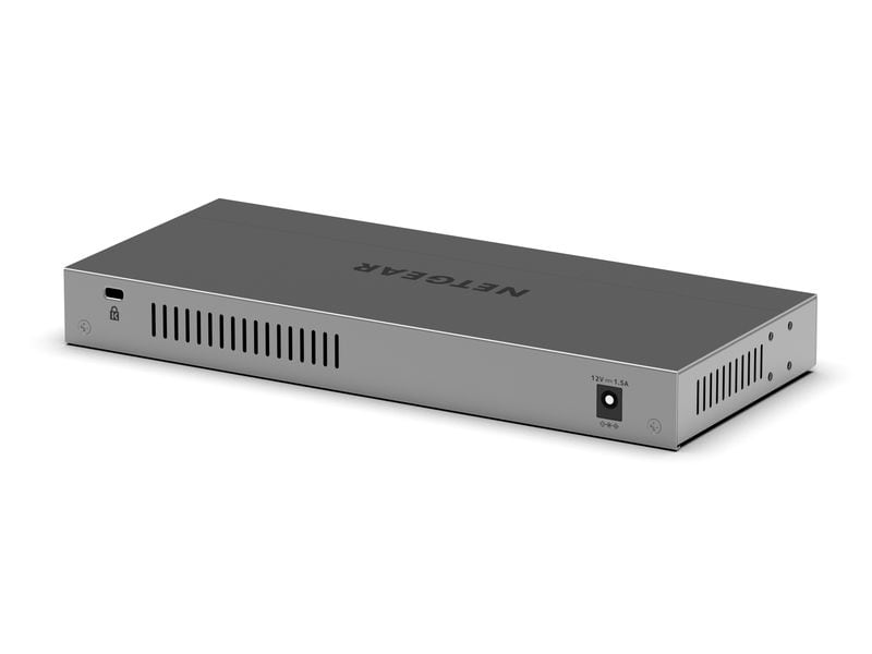 Netgear Switch GS108X-100EUS 8 Port NETGEAR GS108X unmanaged 8-Port Gigabit Switch mit 10 Gigabit SFP  Uplink