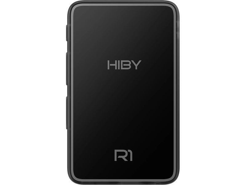 HiBy HiRes-Player R1 Schwarz Hochauflösender Musikplayer mit Bluetooth und WiFi