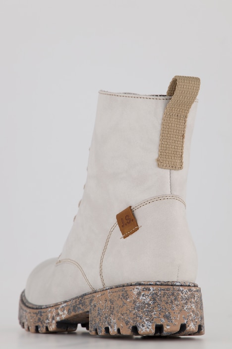 Josef Seibel Lederstiefel, Schnüroptik, Komfortweite