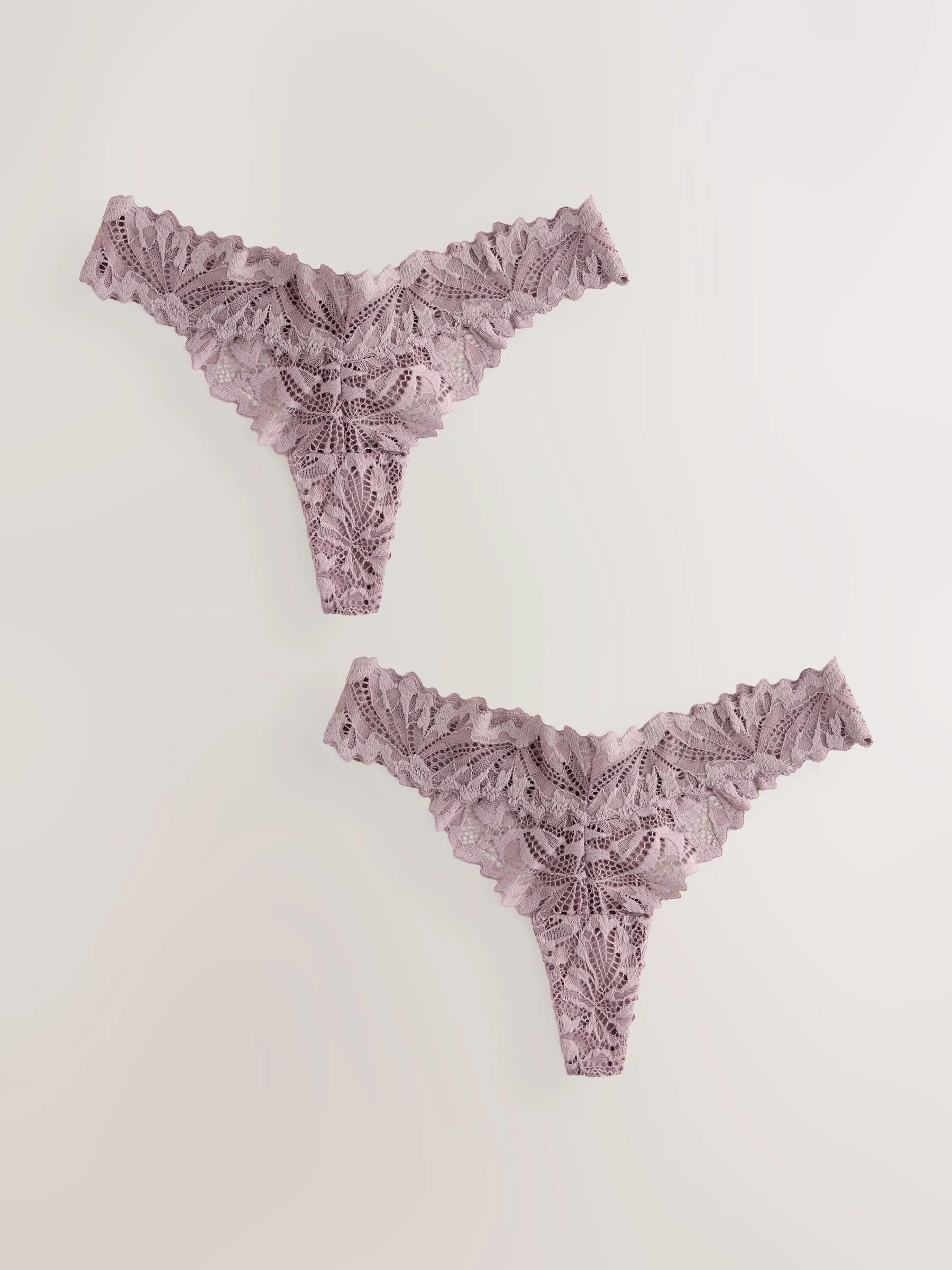Taupe - Ultimate Comfort kanten slip verpakking van 2